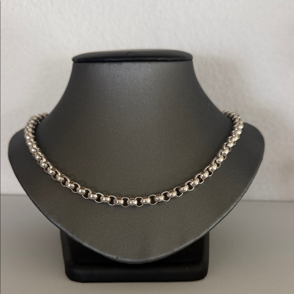 Jewelry - Sterling Silver Chain Necklace - Classic Link Design